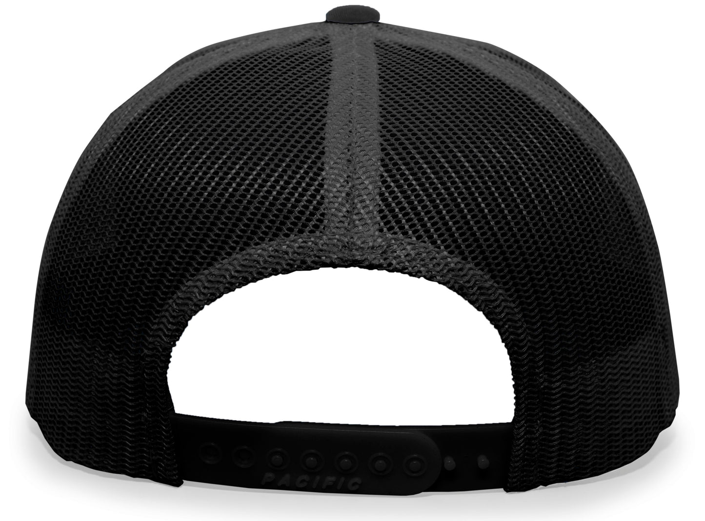 "CANYON COUNTY PRIDE" Trucker Snapback Hat w/ Embroidery (BLACK)