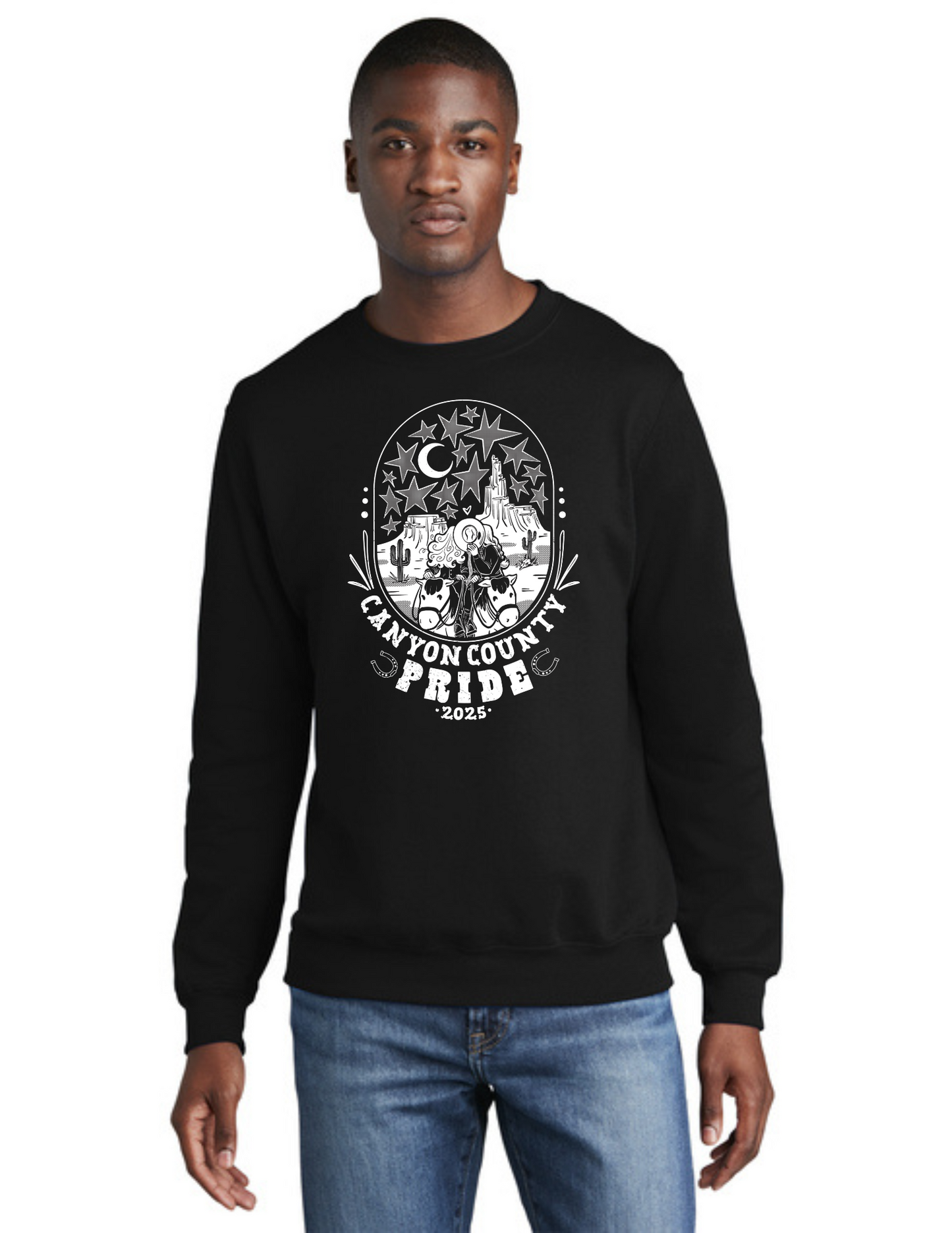 COWGIRL - UNISEX Crewneck Sweatshirt
