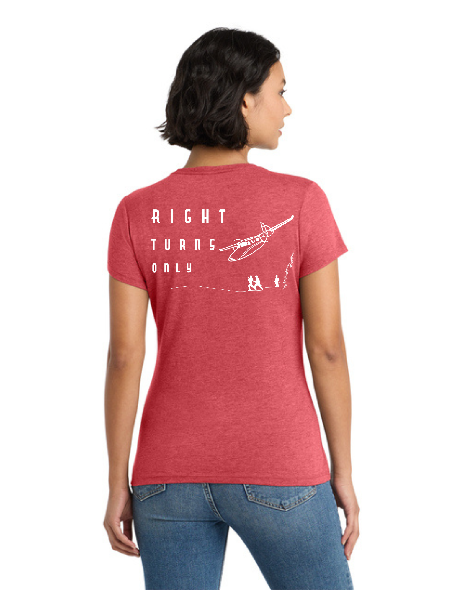 District® Women’s Perfect Tri® Tee - RED FROST