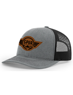 112 RICHARDSON Trucker Hat - HEATHER GREY/ BLACK