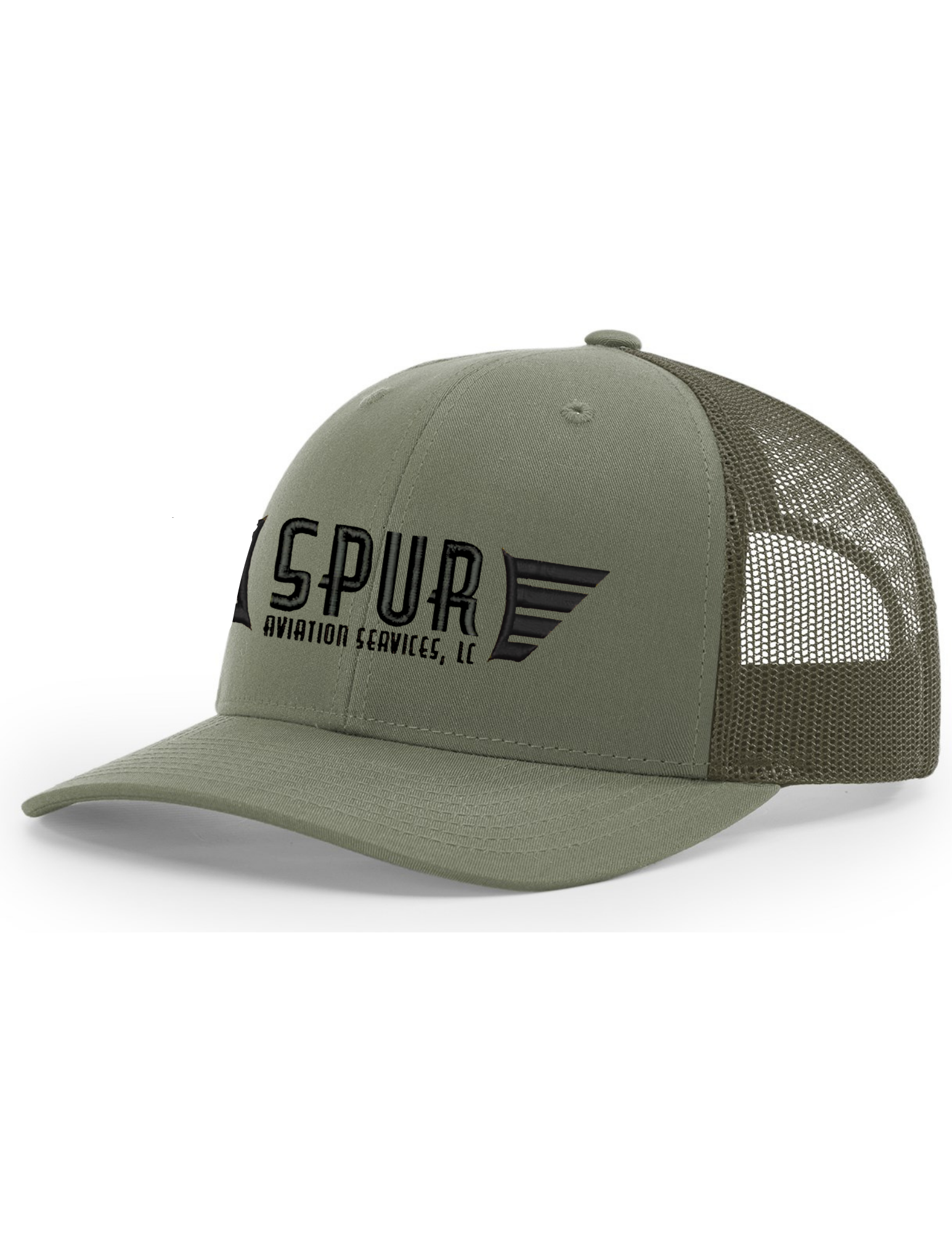 112 RICHARDSON Trucker Hat - SOLID LODEN