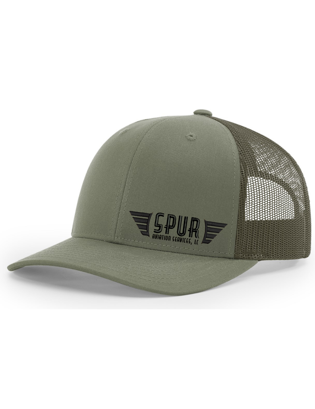 112 RICHARDSON Trucker Hat - SOLID LODEN