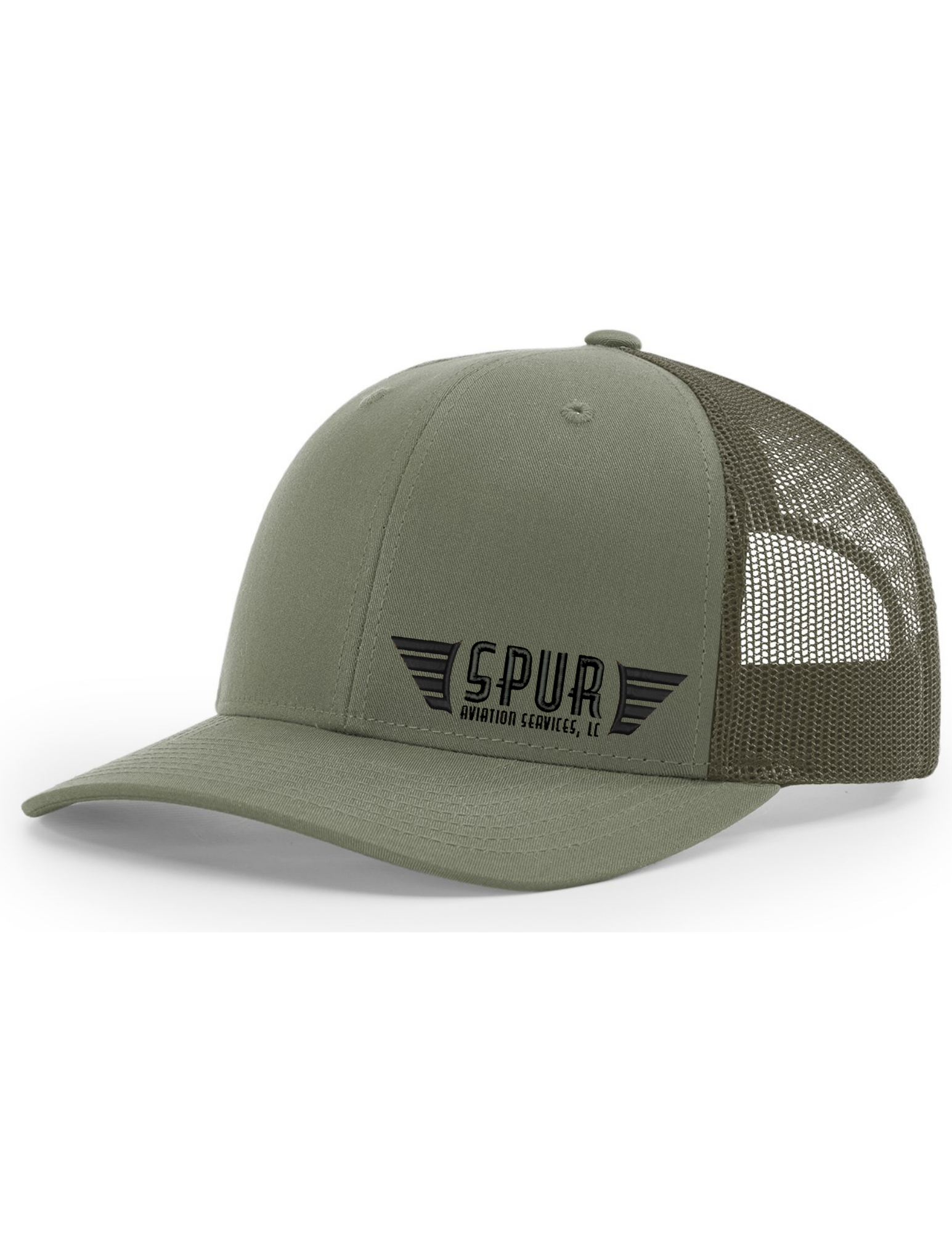 112 RICHARDSON Trucker Hat - SOLID LODEN