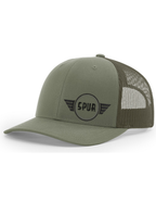 112 RICHARDSON Trucker Hat - SOLID LODEN