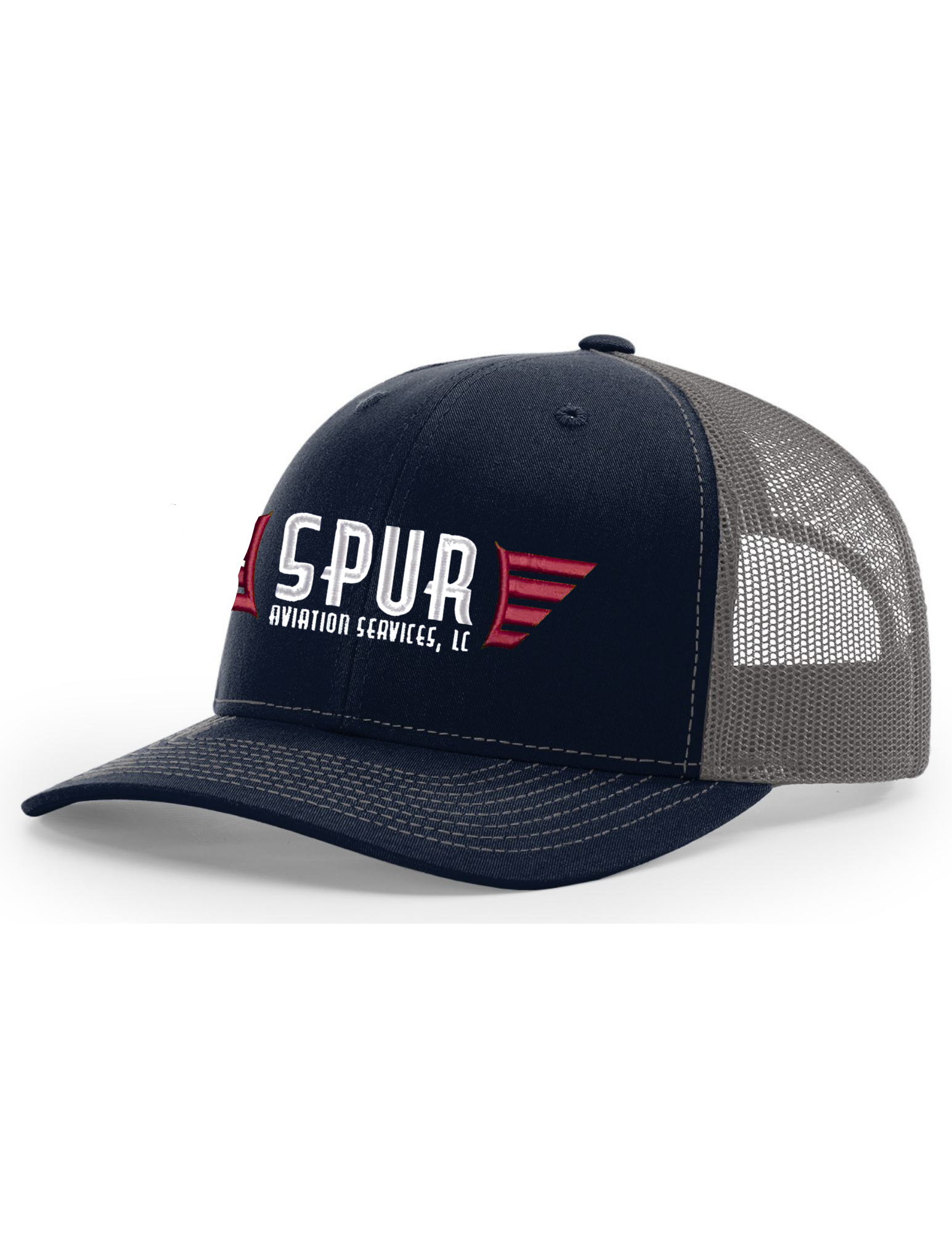 112 RICHARDSON Trucker Hat - NAVY / CHARCOAL