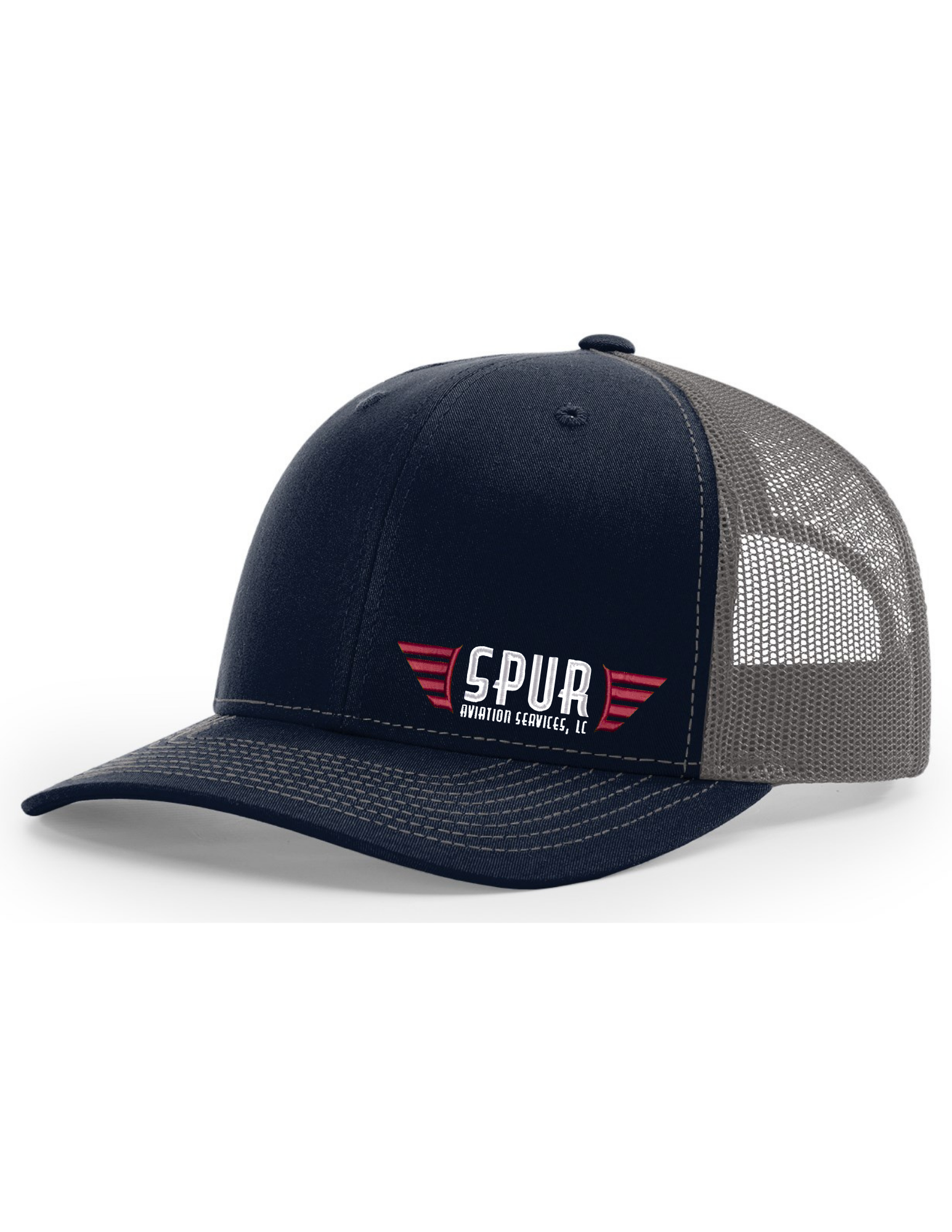 112 RICHARDSON Trucker Hat - NAVY / CHARCOAL
