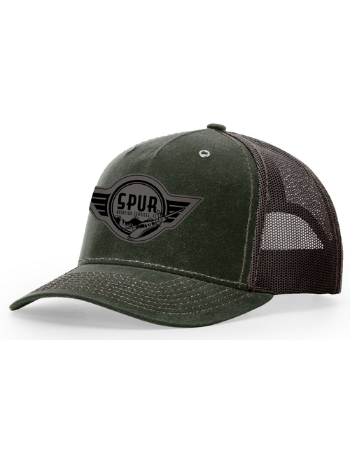 112WH RICHARDSON Hawthorne Hat - DARK OLIVE / COFFEE