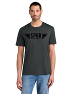 District® Perfect Tri® Tee w/ "3 PLANES" Back Logo - CHARCOAL