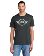 District® Perfect Tri® Tee w/ "3 PLANES" Back Logo - CHARCOAL