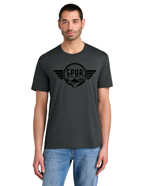 District® Perfect Tri® Tee w/ "3 PLANES" Back Logo - CHARCOAL