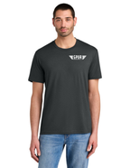 District® Perfect Tri® Tee w/ "3 PLANES" Back Logo - CHARCOAL