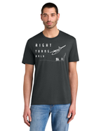 District® Perfect Tri® Tee w/ "3 PLANES" Back Logo - CHARCOAL