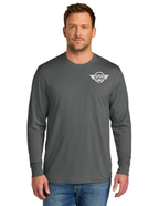 CornerStone® Workwear Pro Long Sleeve Pocket Tee - METAL GREY