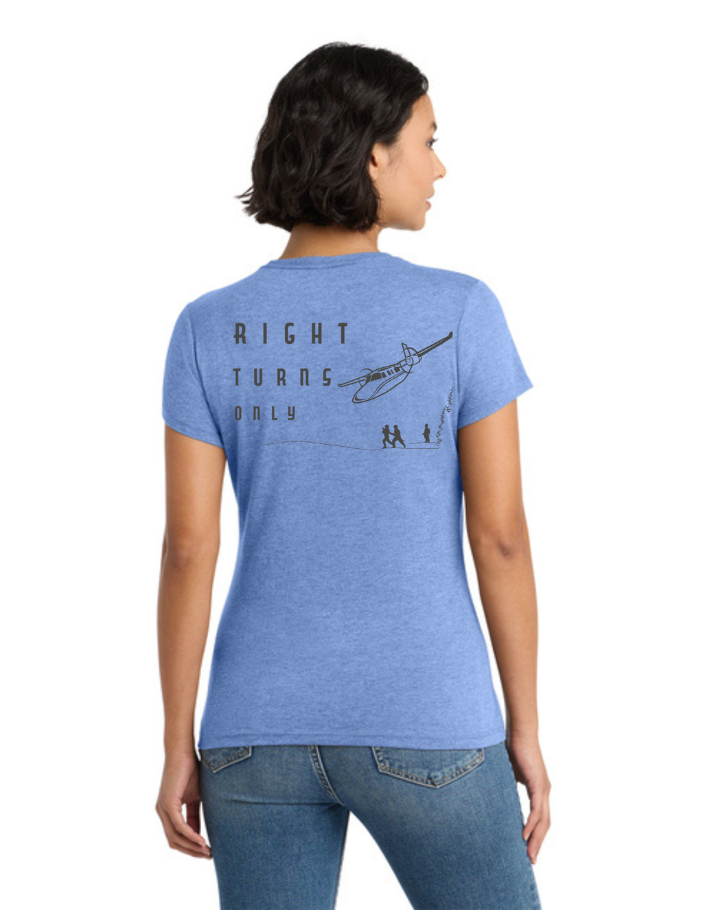 District® Women’s Perfect Tri® Tee - MARITIME FROST