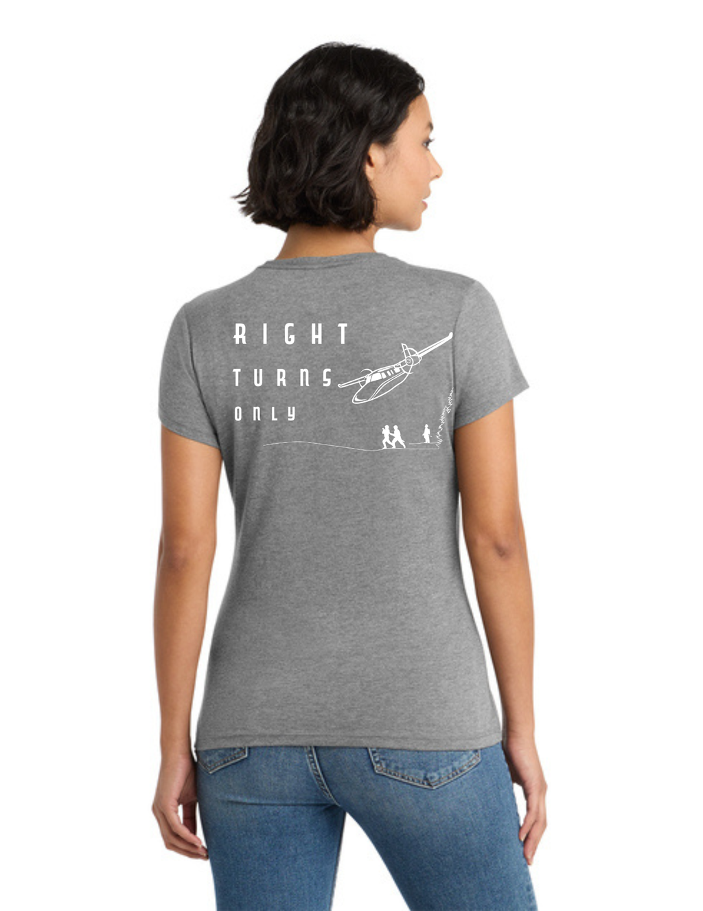 District® Women’s Perfect Tri® Tee - GREY FROST
