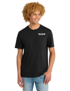 District ® Very Important Tee ® with Pocket - BLACK