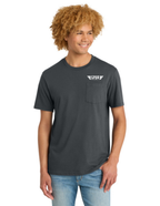 District ® Very Important Tee ® with Pocket - CHARCOAL