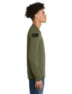 District® Perfect Tri® Long Sleeve Tee - MILITARY GREEN FROST