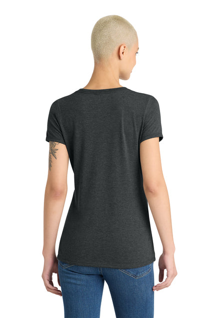 District® Women’s Perfect Tri® V-Neck Tee - BLACK FROST