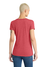District® Women’s Perfect Tri® V-Neck Tee - RED FROST