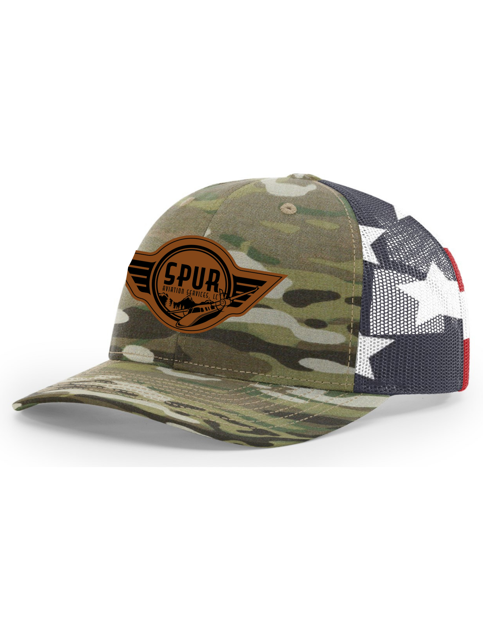 862 RICHARDSON Multicam Trucker - MULTICAM ORIGINAL / FLAG