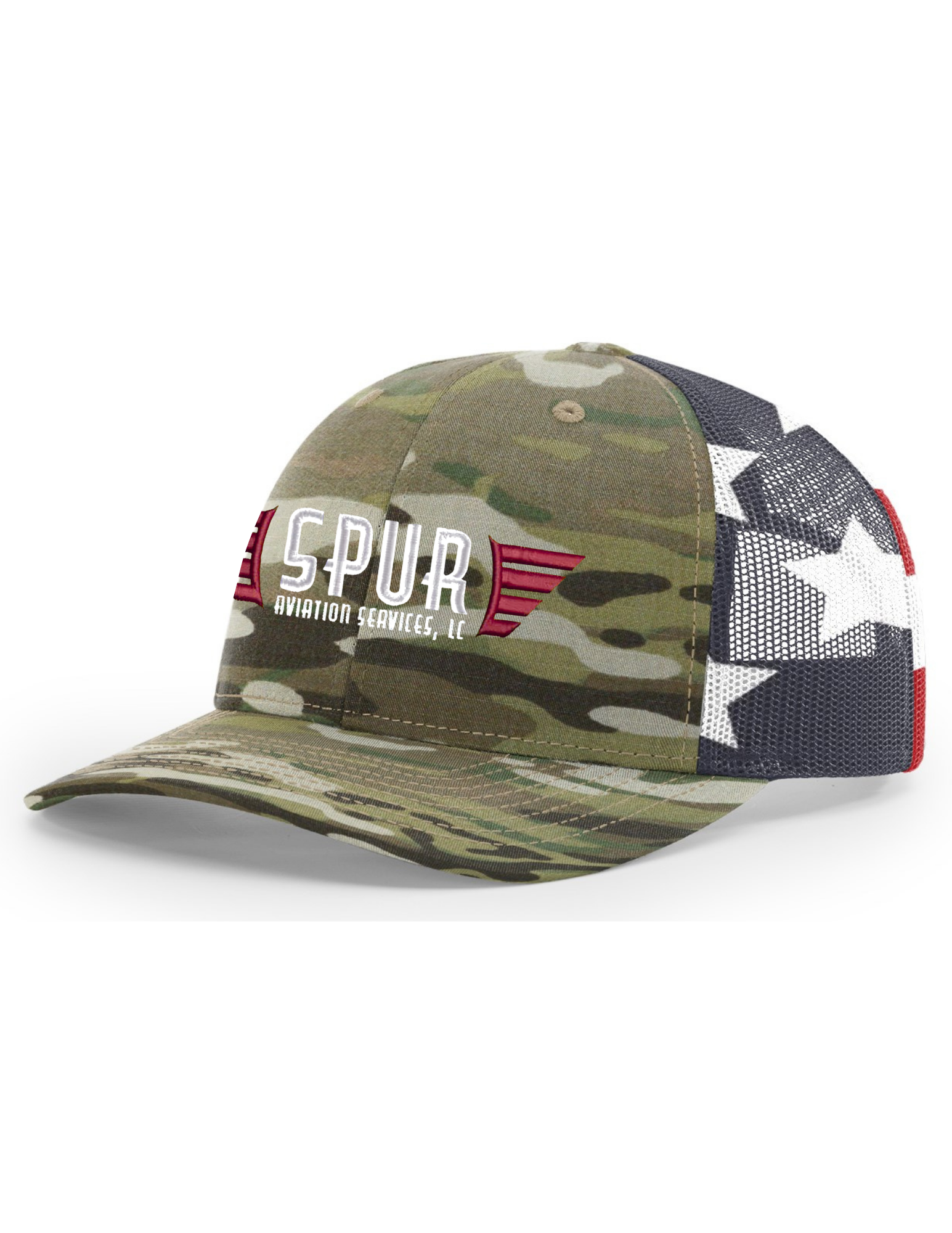 862 RICHARDSON Multicam Trucker - MULTICAM ORIGINAL / FLAG