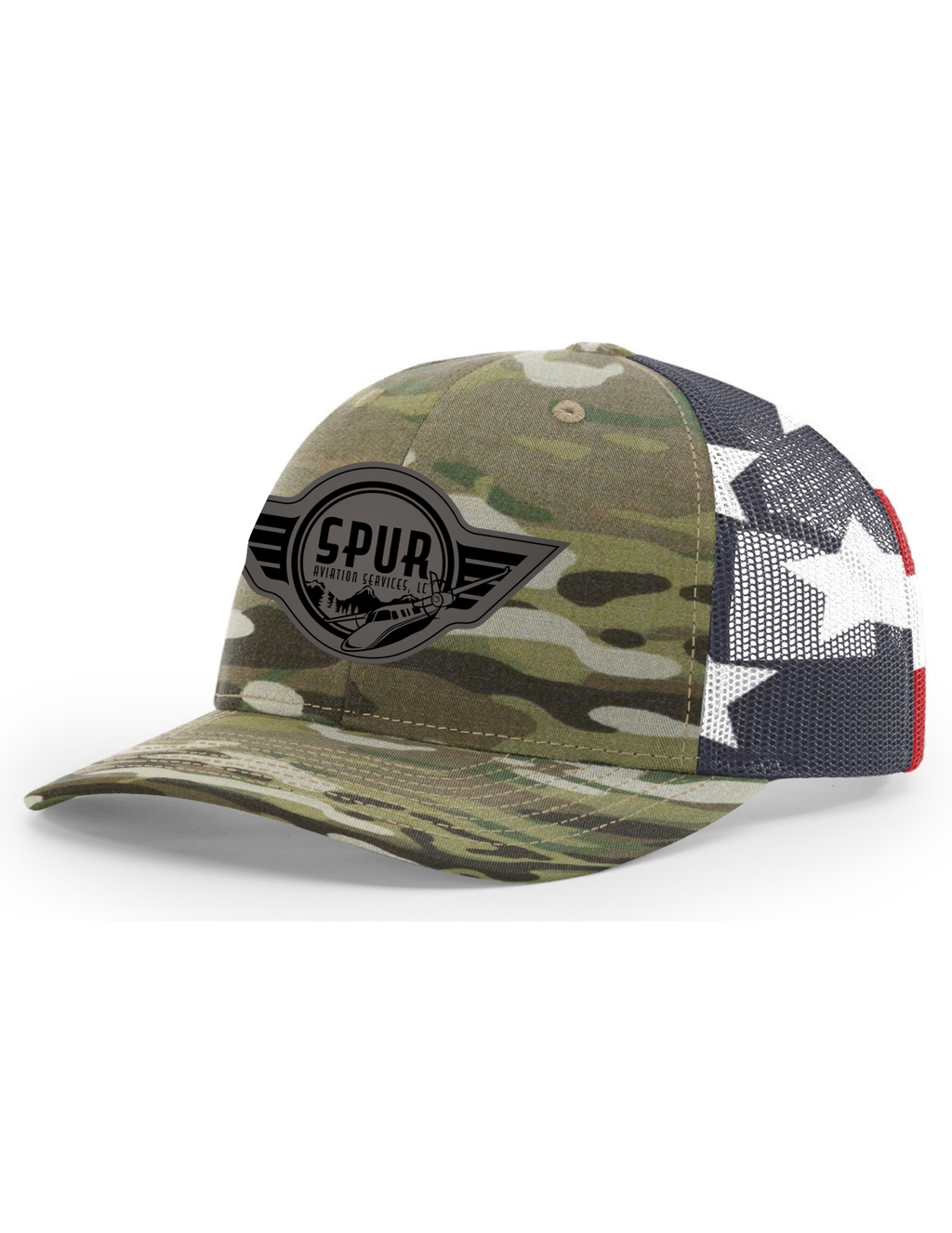 862 RICHARDSON Multicam Trucker - MULTICAM ORIGINAL / FLAG