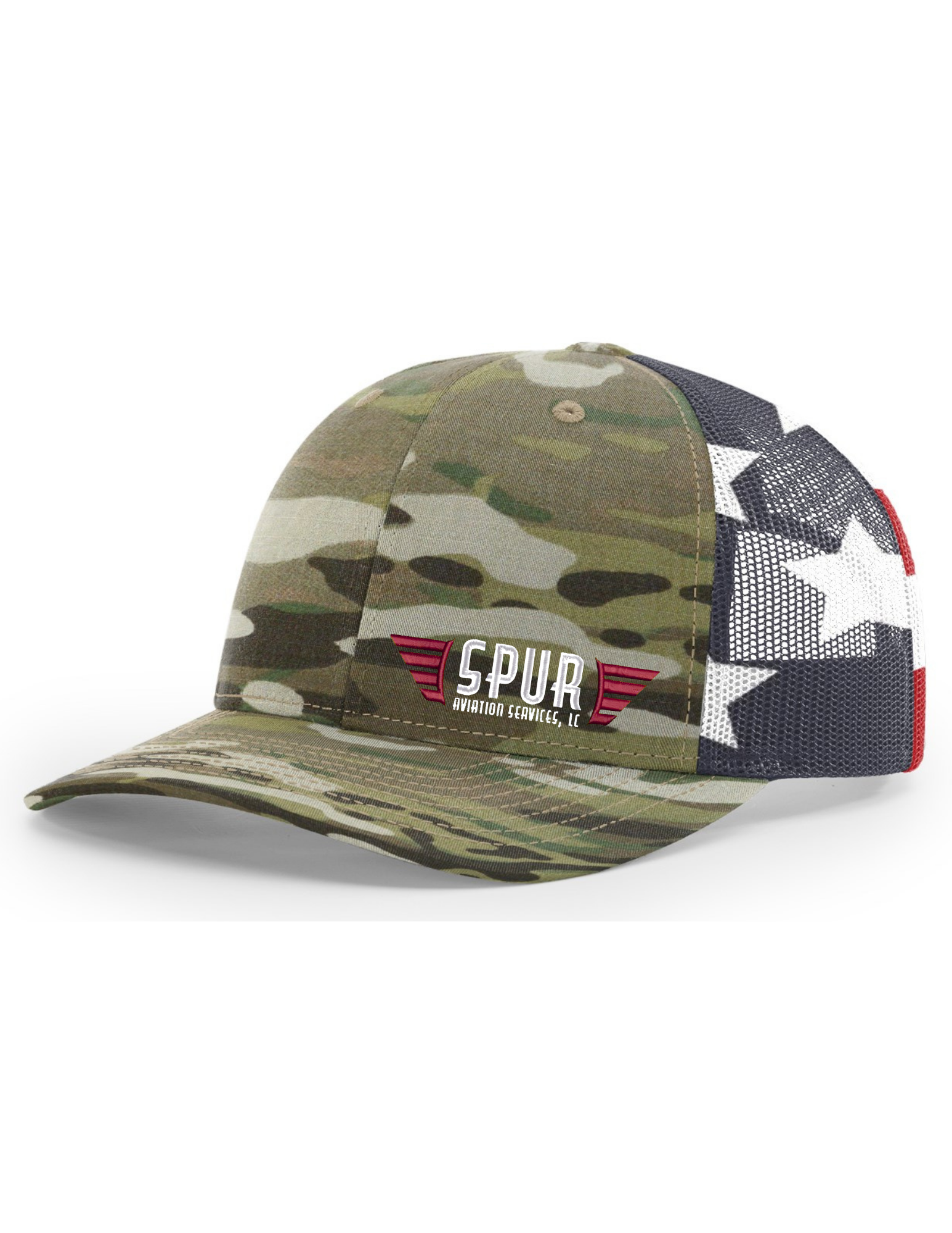 862 RICHARDSON Multicam Trucker - MULTICAM ORIGINAL / FLAG