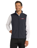 Port Authority® Core Soft Shell Vest w/ Embroidery - BATTLESHIP GREY