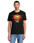 District® Perfect Tri® Tee w/ "RIGHT TURNS ONLY" Back Logo - BLACK