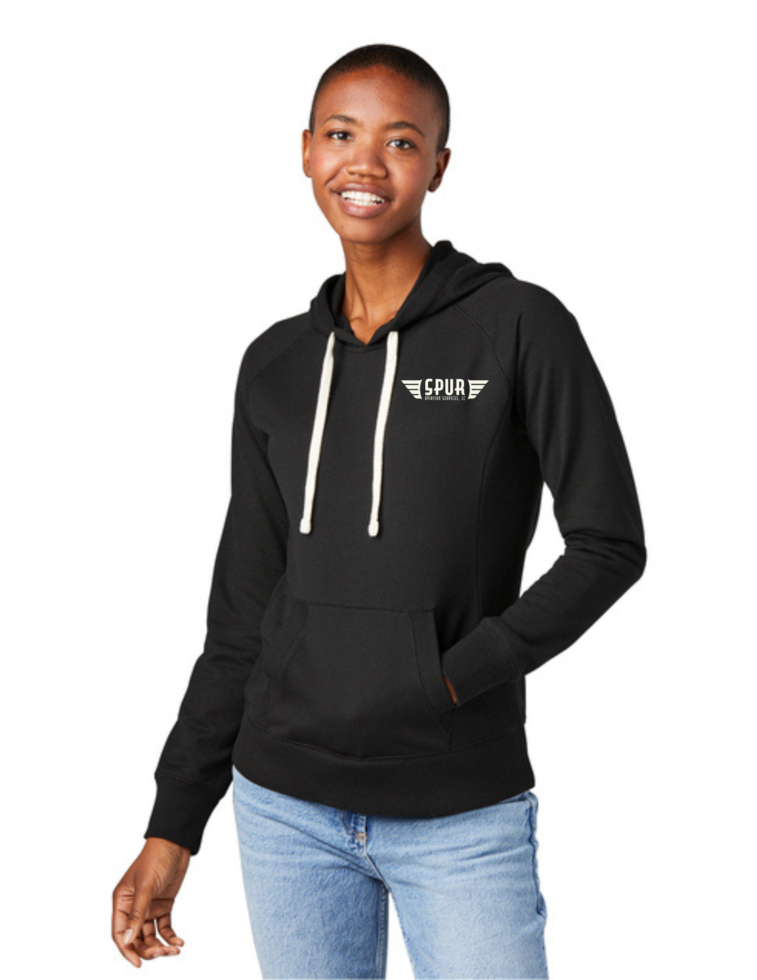 District® Women’s Re-Fleece™ Hoodie - BLACK
