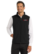 Port Authority® Core Soft Shell Vest w/ Embroidery - BLACK