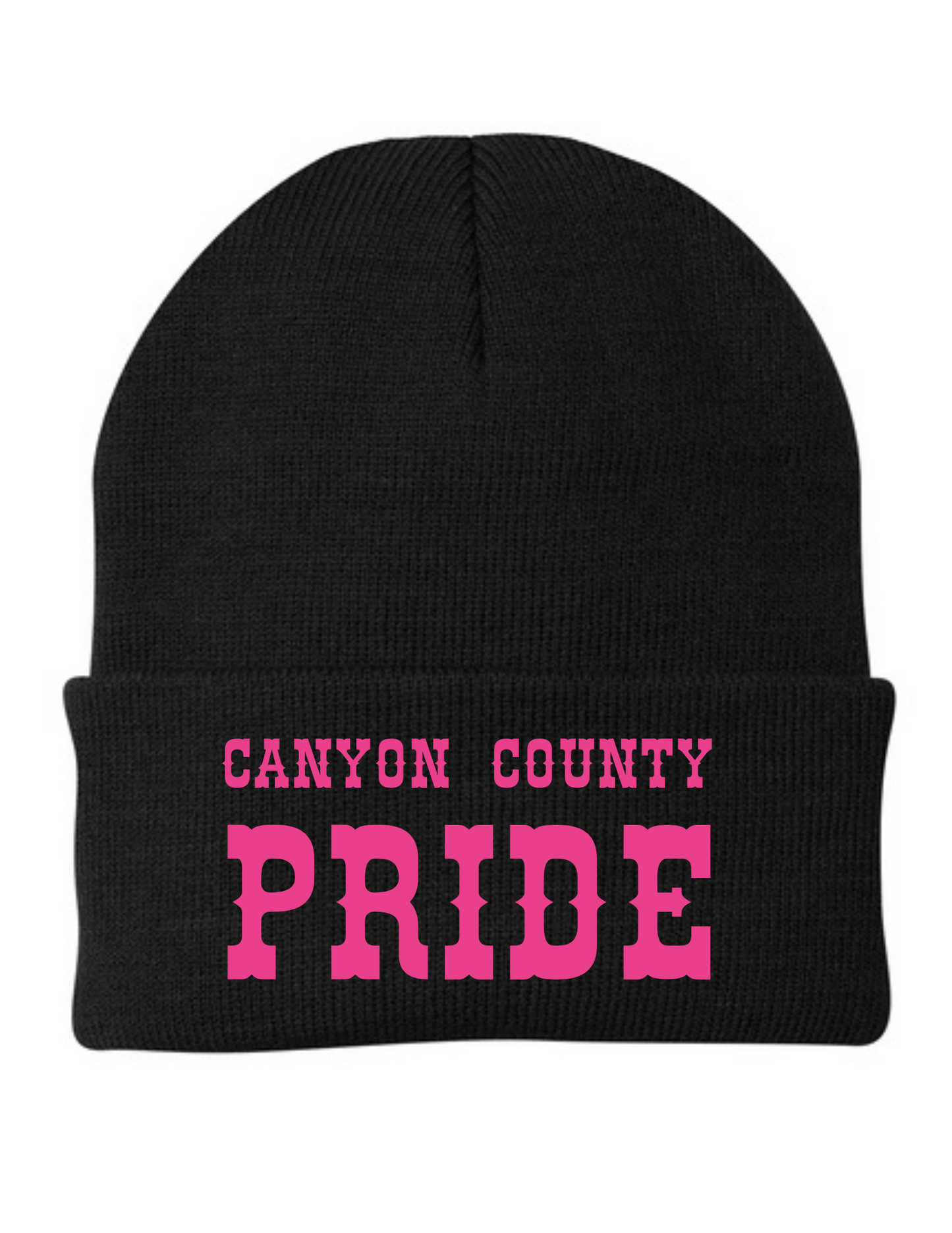 "CANYON COUNTY PRIDE" Beanie w/ Embroidery