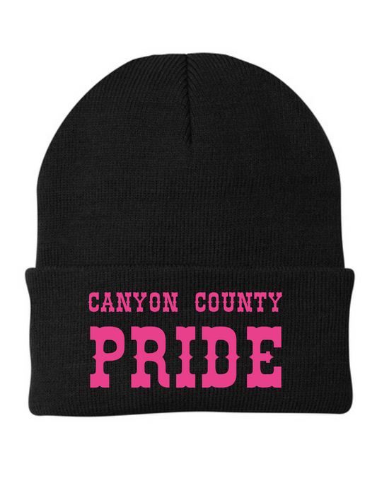 "CANYON COUNTY PRIDE" Beanie w/ Embroidery