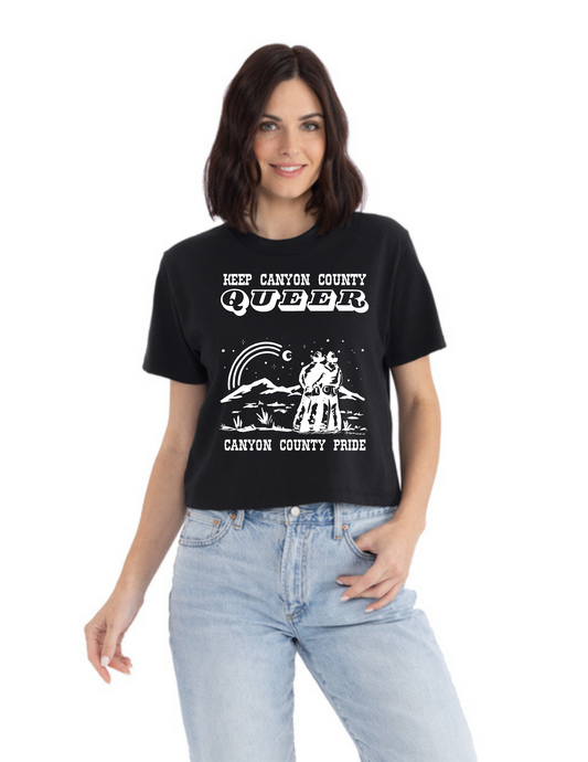 COWBOY - WOMEN'S Crop Top Shirt