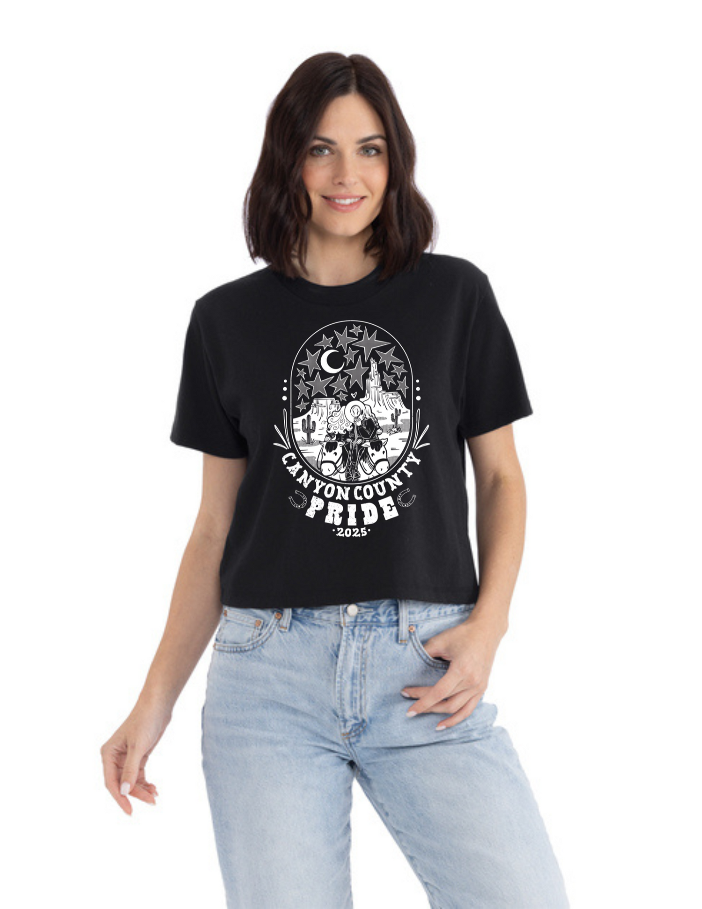 COWGIRL - WOMEN'S Crop Top Shirt