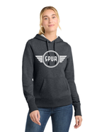 Sport-Tek® Women's Pullover Hooded Sweatshirt - GRAPHITE HEATHER