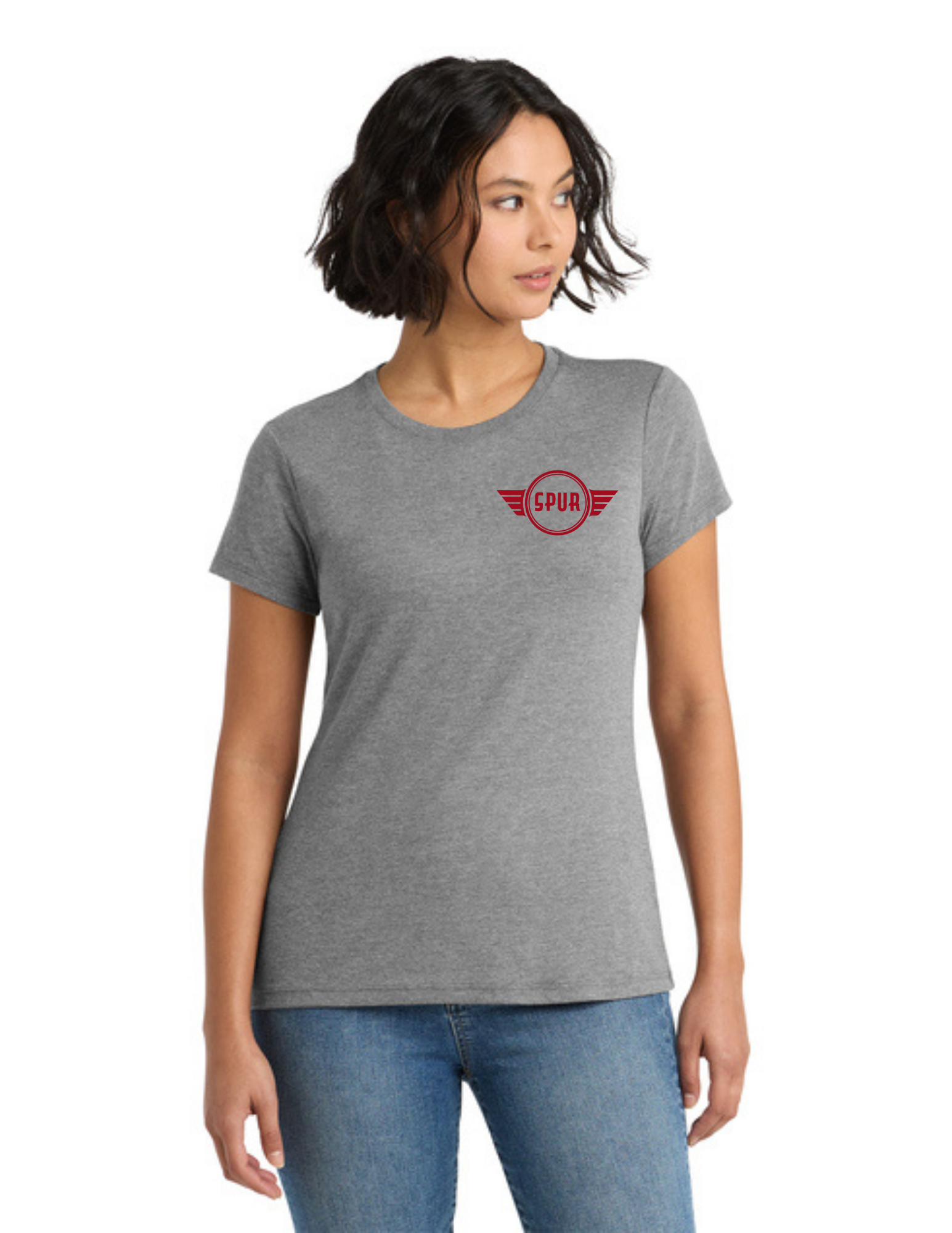 District® Women’s Perfect Tri® Tee - GREY FROST