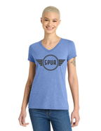 District® Women’s Perfect Tri® V-Neck Tee - MARITIME FROST