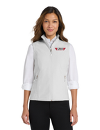 Port Authority® Women's Core Soft Shell Vest w/ Embroidery - MARSHMALLOW