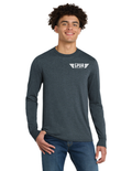 District® Perfect Tri® Long Sleeve Tee - NAVY FROST