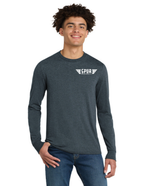 District® Perfect Tri® Long Sleeve Tee - NAVY FROST
