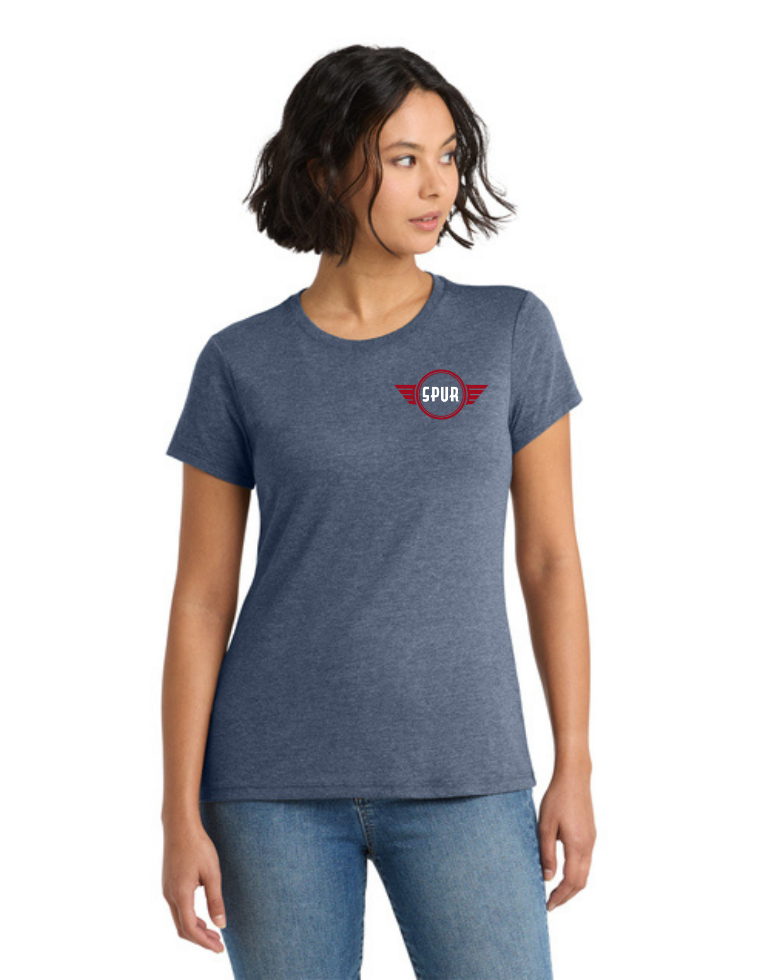 District® Women’s Perfect Tri® Tee - NAVY FROST