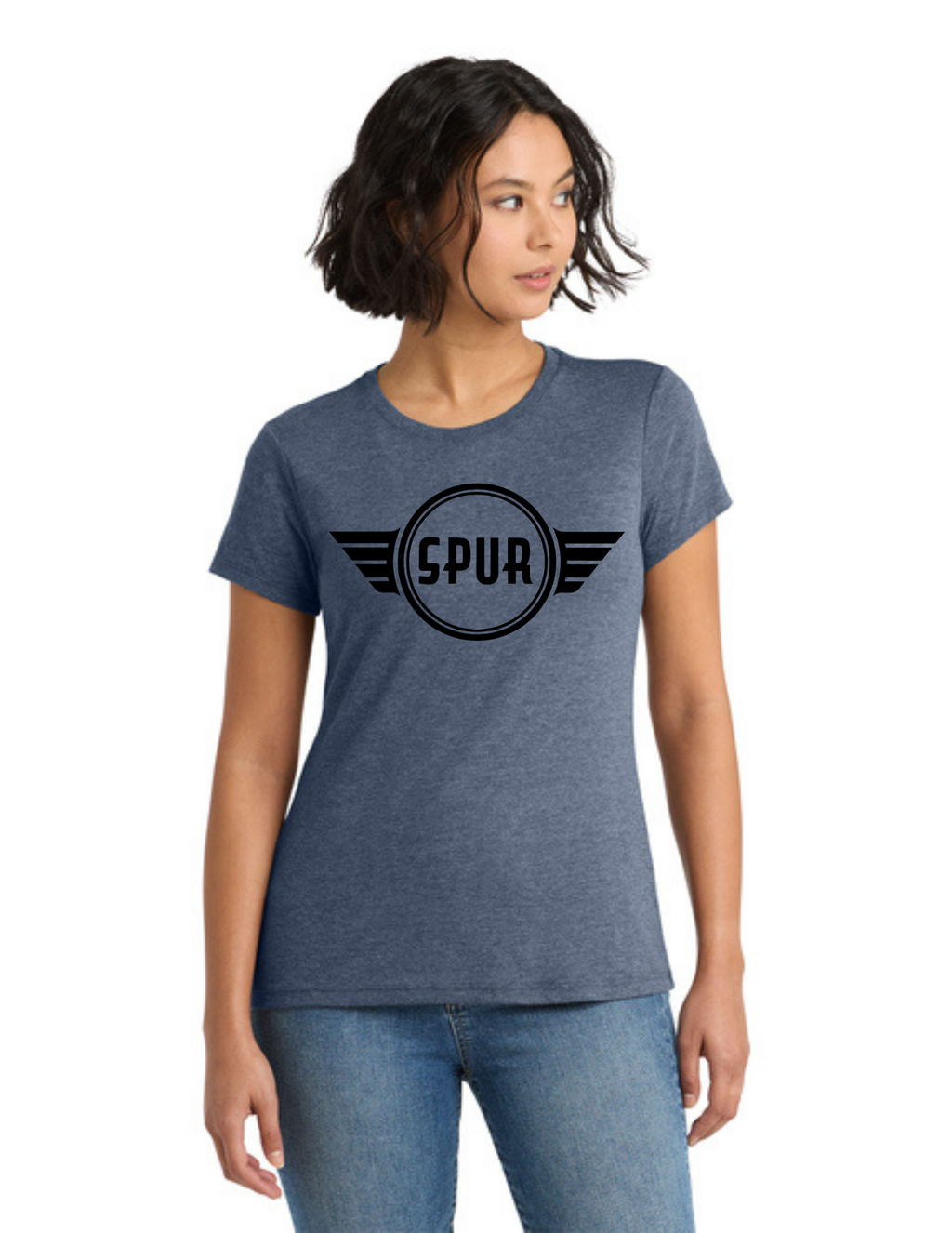 District® Women’s Perfect Tri® Tee - NAVY FROST