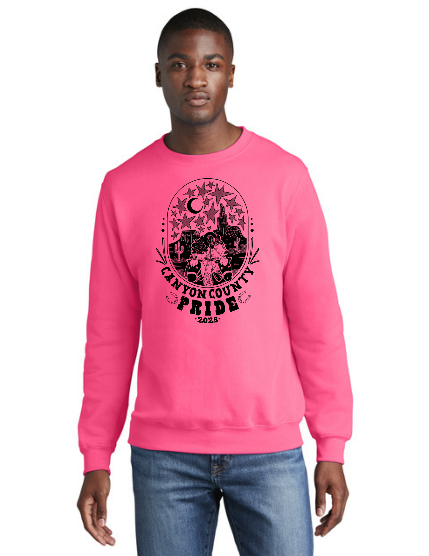 COWGIRL - UNISEX Crewneck Sweatshirt
