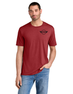 District® Perfect Tri® Tee w/ "RIGHT TURNS ONLY" Back Logo - RED FROST