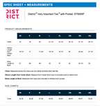 District ® Very Important Tee ® with Pocket - BLACK