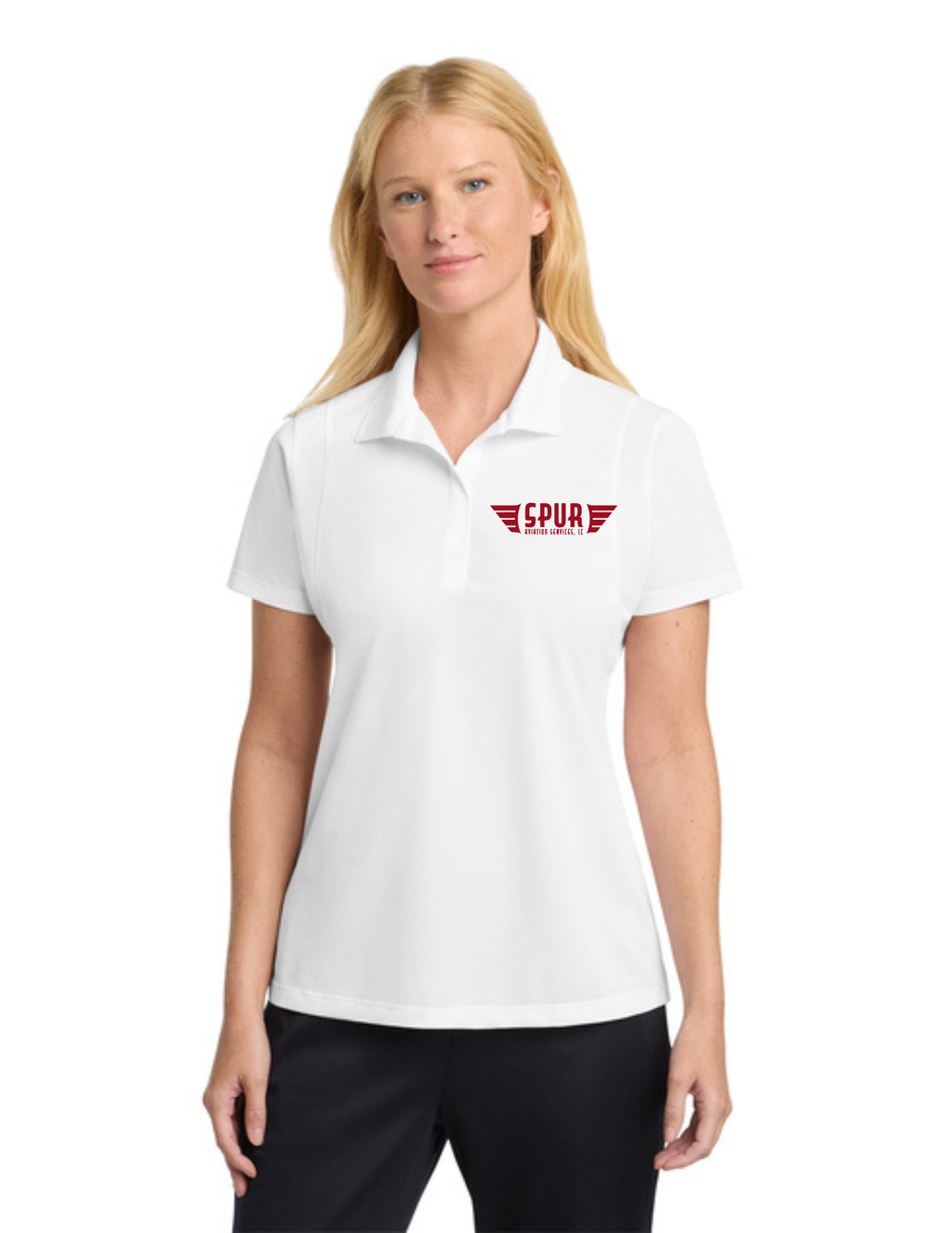 Sport-Tek® Women's Micropique Sport-Wick® Polo w/ Embroidery - WHITE