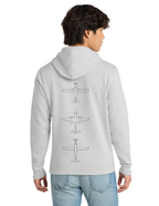 District® V.I.T.™ Fleece Hoodie - WHITE SMOKE