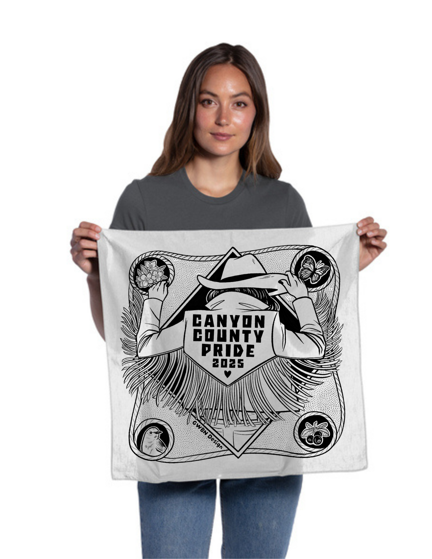 Bandana w/ Screen Print